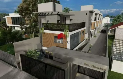 Sobrado com 195,76m² 3 quartos, à venda, no bairro portão em curitiba