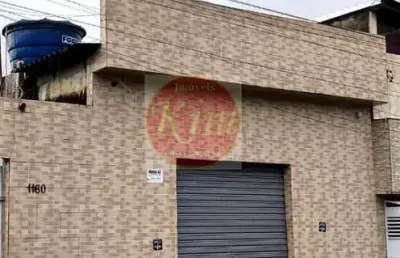Salão comercial para locação em ferraz de vasconcelos, chácara laguna, 2 banheiros