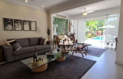 Casa com 6 dormitórios à venda, 300 m² por r$ 4.950.000,00 - barra da tijuca - rio de janeiro/rj