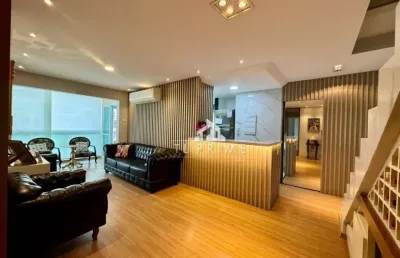 Cobertura com 3 dormitórios à venda, 205 m² por r$ 2.490.000,00 - barra da tijuca - rio de janeiro/rj