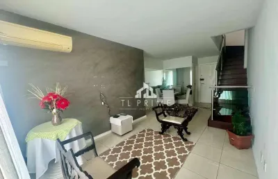 Cobertura com 2 dormitórios à venda, 205 m² por r$ 2.100.000,00 - barra da tijuca - rio de janeiro/rj