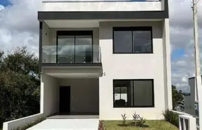 Lindo sobrado com 3 suítes no condomínio gran reserve - indaiatuba, sp