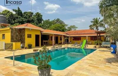 Chácara à venda, 6 quartos, 3 suítes, 4 vagas, colinas do mosteiro de itaici - indaiatuba/sp