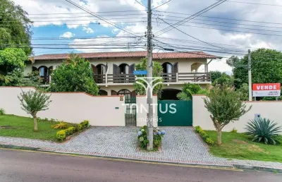Casa com 6 dormitórios à venda, 372 m² por r$ 1.470.000,00 - guaíra - curitiba/pr