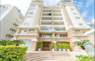 Apartamento garden com 3 dormitórios à venda, 415 m² por r$ 1.889.000,00 - alto da rua xv - curitiba/pr