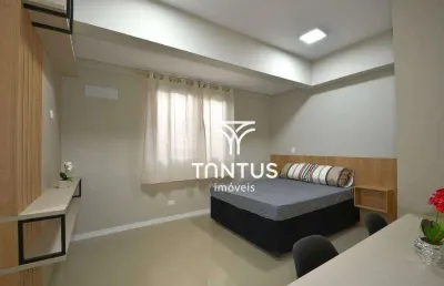 Studio com 1 dormitório para alugar, 22 m² por r$ 2.000/mês - centro - curitiba/pr