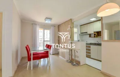 Apartamento com 2 dormitórios para alugar, 55 m² por r$ 2.250,00/mês - xaxim - curitiba/pr
