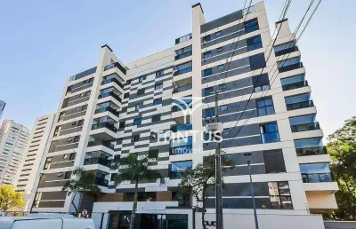Apartamento mobiliado com 2 dormitórios para alugar por r$ 3.850/mês - alto da glória - curitiba/pr