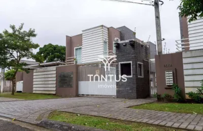 Sobrado com 3 dormitórios para alugar, 91 m² por r$ 3.300/mês - boqueirão - curitiba/pr