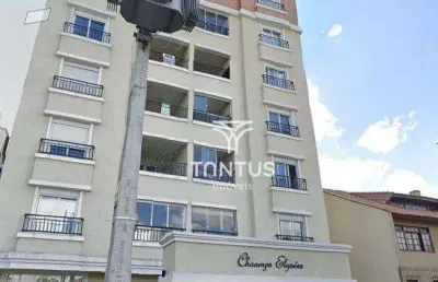 Apartamento com 3 dormitórios para alugar, 119 m² por r$ 4.050/mês - juvevê - curitiba/pr