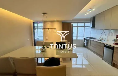 Apartamento com 4 dormitórios mobiliado para alugar por r$ 4.700/mês - centro - curitiba/pr