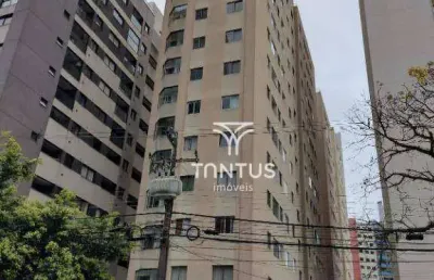 Apartamento com 1 dormitório para alugar, 46 m² por r$ 1.250/mês - cristo rei - curitiba/pr
