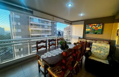 Apartamento com 3 suítes, lavado, 2 vagas. depósito e varanda gourmet