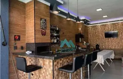 Lindo salão para festas em caçapava, acabamento de primeira