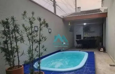 Sobrado com linda área gourmet a venda no jardim amália em caçapava
