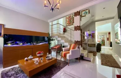 Casa em condomínio fechado com 3 quartos à venda na avenida dermival bernardes siqueira, 05, swiss park, campinas, 290 m2 por r$ 1.990.000