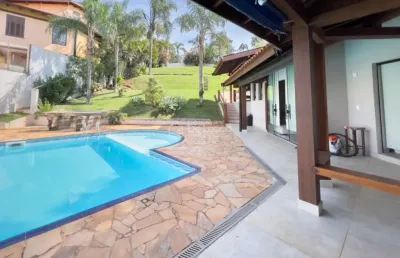 Casa em condomínio fechado com 3 quartos à venda na rua san conrado, 149, loteamento caminhos de san conrado (sousas), campinas, 223 m2 por r$ 1.650.000