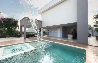 Casa em condomínio fechado com 4 quartos à venda na estrada municipal adelina segantini cerqueira leite, 1000, loteamento mont blanc residence, campinas, 626 m2 por r$ 5.900.000