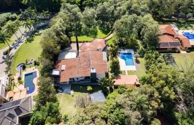 Casa em condomínio fechado com 5 quartos à venda na alameda das tipuanas, 225, sítios de recreio gramado, campinas, 842 m2 por r$ 9.000.000