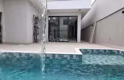 Casa em condomínio fechado com 3 quartos à venda na rua sebastião cardoso, 168, parque brasil 500, paulínia, 190 m2 por r$ 1.900.000
