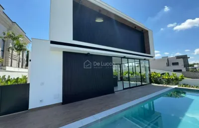 Casa em condomínio fechado com 4 quartos à venda na rua torello josé della maggiore orlandi, 16, alphaville dom pedro 3, campinas, 382 m2 por r$ 4.800.000