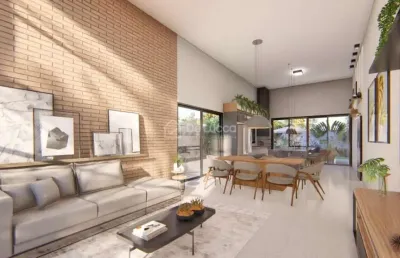 Casa em condomínio fechado com 4 quartos à venda na rua sebastião cardoso, 548, parque brasil 500, paulínia, 202 m2 por r$ 1.580.000