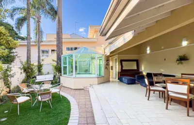 Casa em condomínio fechado com 4 quartos à venda na avenida washington luís, 1800, parque prado, campinas, 376 m2 por r$ 2.900.000