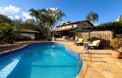 Casa em condomínio fechado com 5 quartos à venda na rua ramiro dos santos, 335, bairro das palmeiras, campinas, 308 m2 por r$ 3.300.000