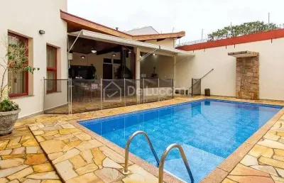 Casa com 4 quartos à venda na rua flávio de carvalho, 1444, jardim eulina, campinas, 374 m2 por r$ 1.350.000