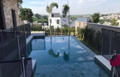 Casa em condomínio fechado com 4 quartos à venda na rua torello josé della maggiore orlandi, 23, alphaville dom pedro 3, campinas, 450 m2 por r$ 5.200.000
