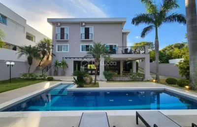 Casa em condomínio fechado com 4 quartos à venda na rua marubá, 25, loteamento alphaville campinas, campinas, 650 m2 por r$ 9.000.000