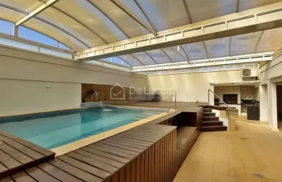 Cobertura com 4 quartos à venda na rua doutor antônio da costa carvalho, 500, cambuí, campinas, 453 m2 por r$ 3.000.000