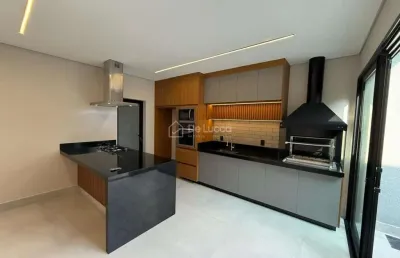 Casa em condomínio fechado com 3 quartos à venda na avenida luiz greco, 600, vila monte alegre, paulínia, 135 m2 por r$ 1.040.000