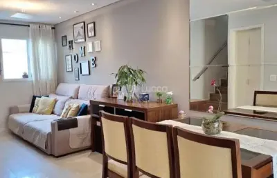 Casa em condomínio fechado com 3 quartos à venda na rua ambrógio bisogni, 320, parque rural fazenda santa cândida, campinas, 115 m2 por r$ 840.000