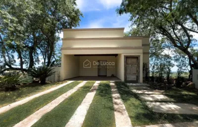 Casa em condomínio fechado com 2 quartos à venda na rua da urca, 648, loteamento caminhos de san conrado (sousas), campinas, 337 m2 por r$ 790.000