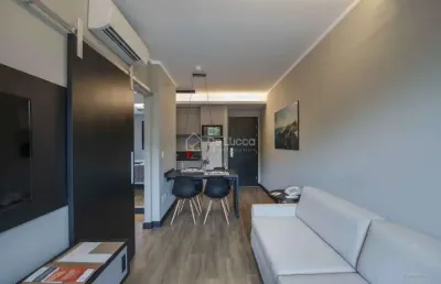 Apartamento com 1 quarto para alugar na rua alecrins, 745, cambuí, campinas, 40 m2 por r$ 4.200