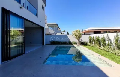 Casa em condomínio fechado com 4 quartos à venda na avenida doutor roberto cerqueira de oliveira rosa, 187, loteamento residencial arborais, campinas, 340 m2 por r$ 3.400.000