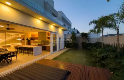 Casa em condomínio fechado com 3 quartos à venda na rua cecília godoy camargo, 06, swiss park, campinas, 312 m2 por r$ 3.500.000