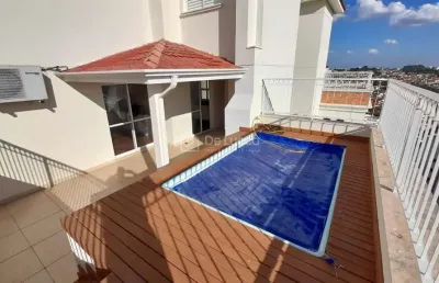 Cobertura com 3 quartos para alugar na rua aglair buratto villas boas, 508, loteamento residencial vila bella, campinas, 165 m2 por r$ 6.500
