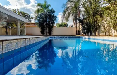 Casa em condomínio fechado com 4 quartos para alugar na rua marfim, 94, loteamento alphaville campinas, campinas, 420 m2 por r$ 13.000