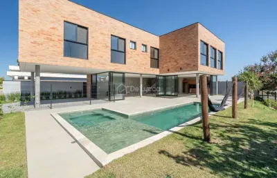 Casa em condomínio fechado com 4 quartos à venda na serra do itajaí, 01, tamboré, jaguariúna, 321 m2 por r$ 3.100.000