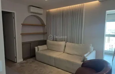 Apartamento com 3 quartos para alugar na rua luiz otávio, 2245, mansões santo antônio, campinas, 95 m2 por r$ 6.500