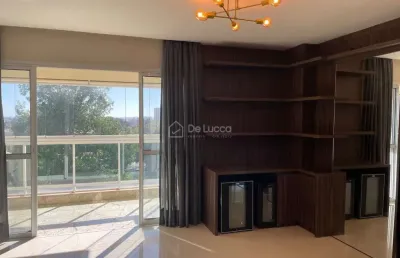 Apartamento com 3 quartos para alugar na rua arquiteto josé augusto silva, 1023, parque rural fazenda santa cândida, campinas, 123 m2 por r$ 7.000