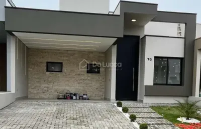 Casa em condomínio fechado com 3 quartos à venda na avenida presidente juscelino kubitschek de oliveira, 177, parque brasil 500, paulínia, 148 m2 por r$ 1.230.000