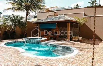 Casa em condomínio fechado com 5 quartos para alugar na avenida washington luís, 1800, parque prado, campinas, 446 m2 por r$ 12.000