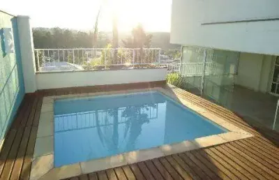 Cobertura com 4 quartos para alugar na rua engenheiro josé francisco bento homem de mello, 1155, jardim madalena, campinas, 400 m2 por r$ 10.000
