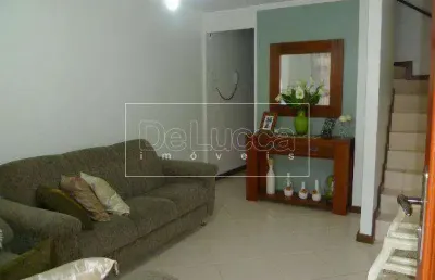 Casa em condomínio fechado com 4 quartos à venda na rua descampado, 245, vila maria eugênia, campinas, 190 m2 por r$ 490.000