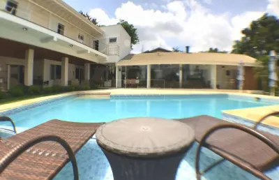 Casa em condomínio fechado com 6 quartos à venda na rua eliseu teixeira de camargo, 671, sítios de recreio gramado, campinas, 480 m2 por r$ 2.900.000