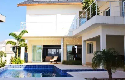 Casa em condomínio fechado com 4 quartos à venda na rua sandra regina costa coghi, 1000, loteamento mont blanc residence, campinas, 567 m2 por r$ 3.320.000