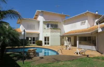 Casa em condomínio fechado com 4 quartos à venda na rua san conrado, 149, loteamento caminhos de san conrado (sousas), campinas, 585 m2 por r$ 2.150.000